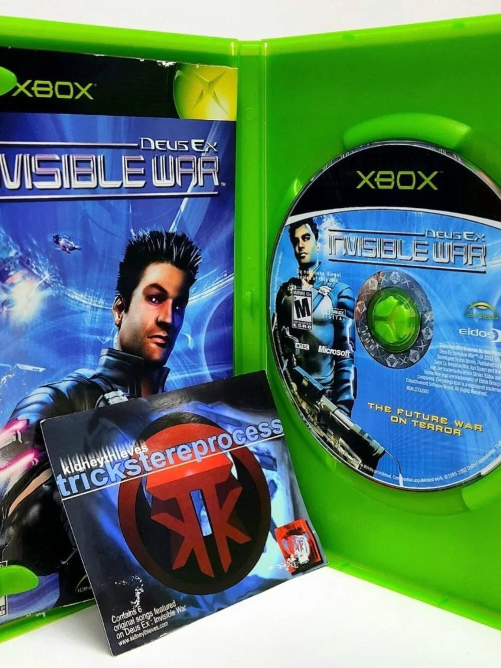 Deus Ex Invisible War Xbox CIB Complete /w Manual Microsoft Xbox Game VGC Tested